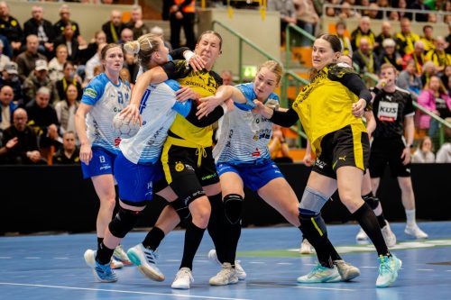 Dortmund, 27.02.2026, Handball, Frauen, Alsco Handball Bundesliga, 19. Spieltag, 2025 2026: BVB Borussia Dortmund – Sport-Union Neckarslum