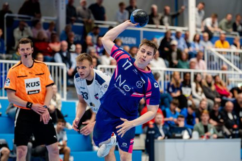 Dormagen, 27.04.2026, Handball, Herren, 2. Bundesliga, 29. Spieltag, 2025 2026: TSV Bayer Dormagen – 1. VFL Potsdam