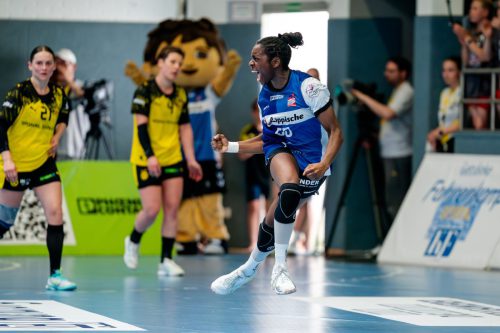 Blomberg, 24.05.2026, Handball, Frauen, Alsco Handball Bundesliga, Playoff, Finale Spiel 2, 2025 2026: HSG Blomberg-Lippe – BVB Borussia Dortmund